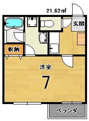 attrice太秦の物件間取画像